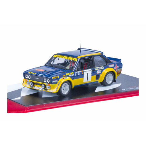 Fiat 131 abarth #1 rally catalunya beny fernandez jose luis sala 1979 сборная модель italeri 3662ит автомобиль fiat 131 abarth rally масштаб 1 24