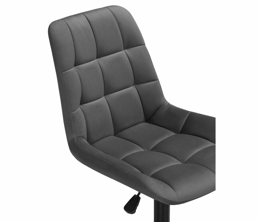 Компьютерное кресло Woodville Честер темно-серый велюр velutto 32 / черный - фотография № 7