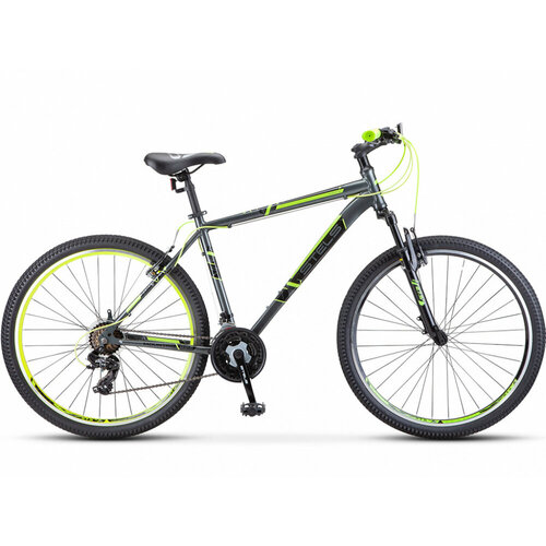 фото Stels велосипед стелс navigator 700 v 27,5" f020 (рама 17,5", черный матовый)