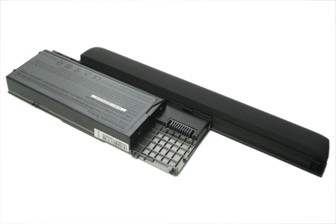 Аккумуляторная батарея для ноутбука Dell Latitude D620, D630 7800mAh OEM