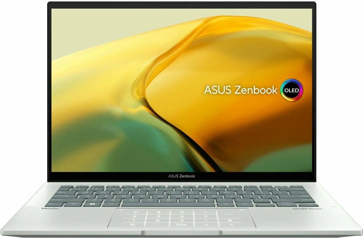 Ультрабук Asus ZENBOOK 14 OLED UX3402Va-KM064W 90NB10G6-M00E90 (CORE i7 2200 MHz (1360P)/16384Mb/1024 Gb SSD/14"/2880x1800/Win 11 Home)