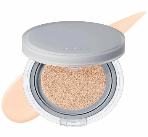 Rom&Nd Nu Zero Cushion SPF24 PA++ 02 Pure 21 Стойкий тональный кушон с полуматовым финишем 15 мл