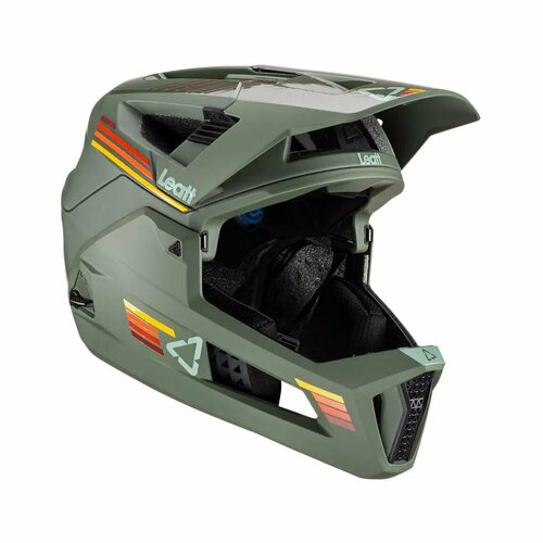 фото Велошлем leatt mtb enduro helmet 4.0 v23 (1023014), цвет pine, размер шлема m (55-59 см)
