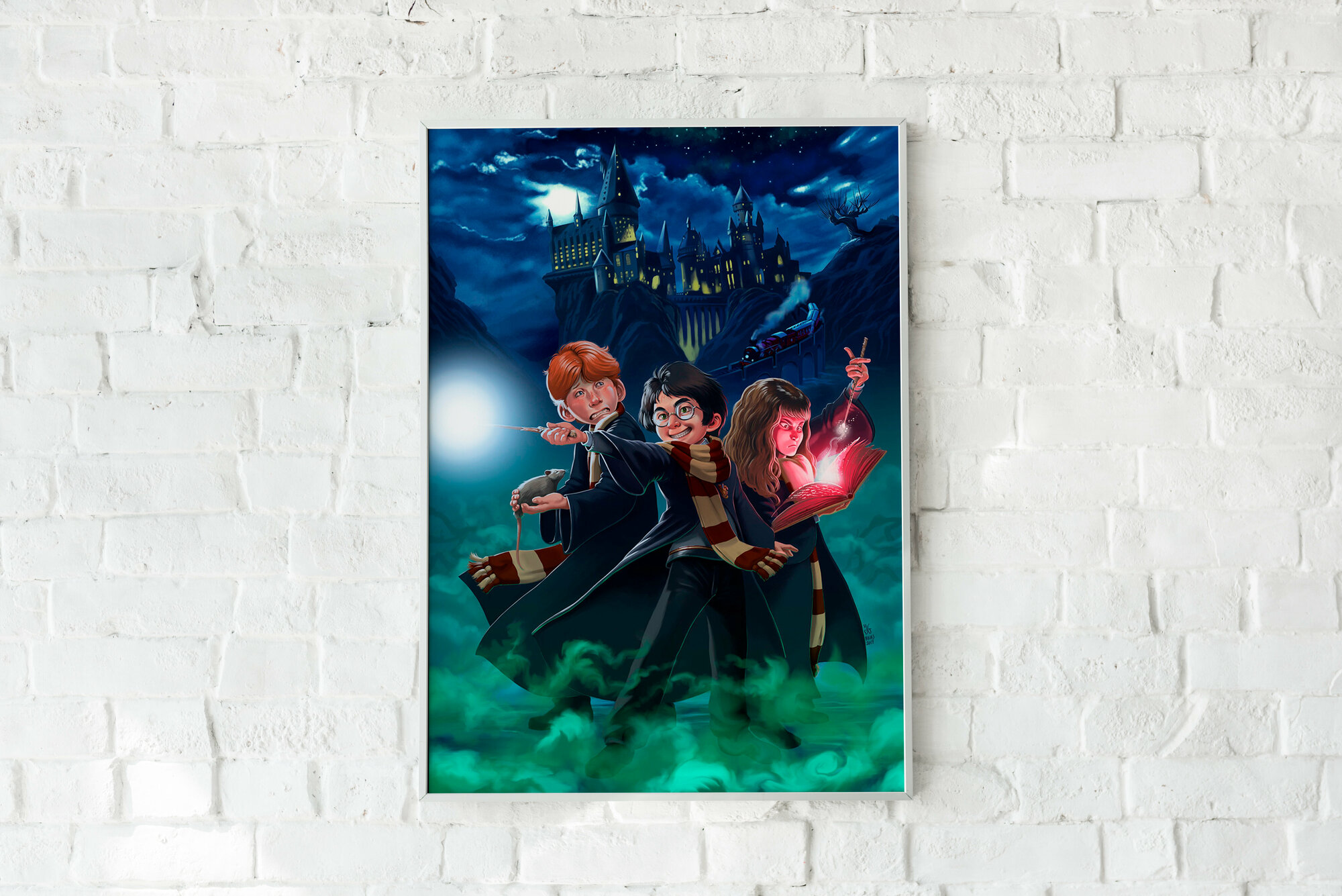 Плакат без рамы Гарри Поттер/Арт/ Плакат на стену 21х30 см / Постер формата А4