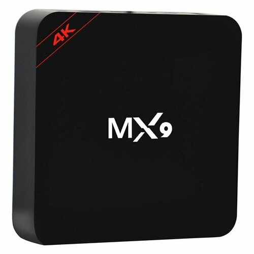 Смарт приставка ТВ MX9 Smart Box TV Android 1GB 8GB прошитая смарт приставка 16000 тв каналов бесплатно tanix w2 4 32 gb android tv slimbox