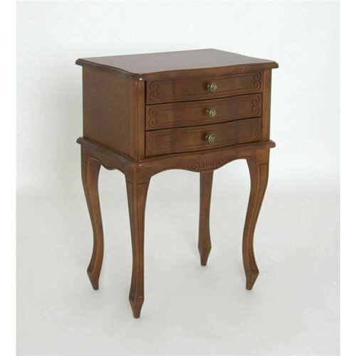 Тумба прикроватная RB 32 (3 ящика) орех