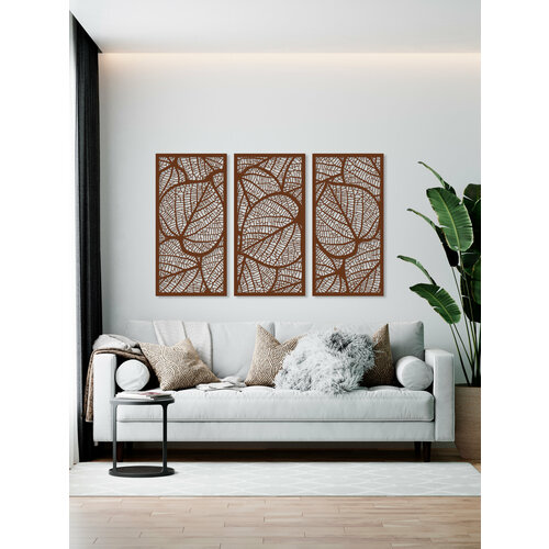 Декоротивное деревянное панно большое 