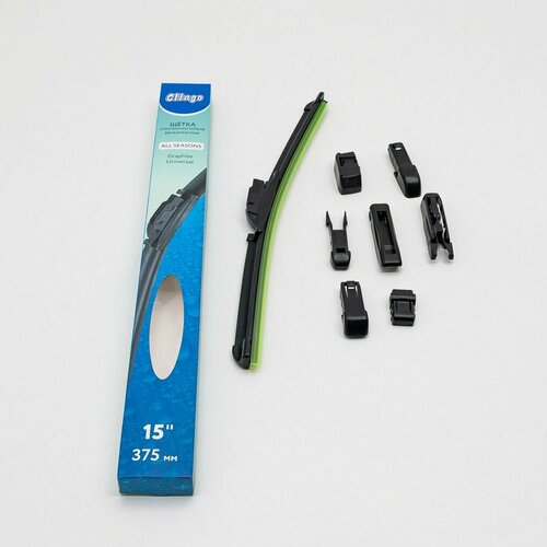 Щетка стеклоочистителя бескаркасная 37.5 см