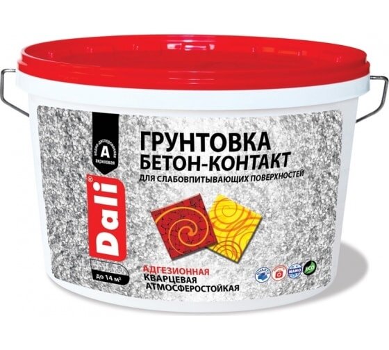 фото Грунтовка бетон-контакт Dali 3.5кг 22810