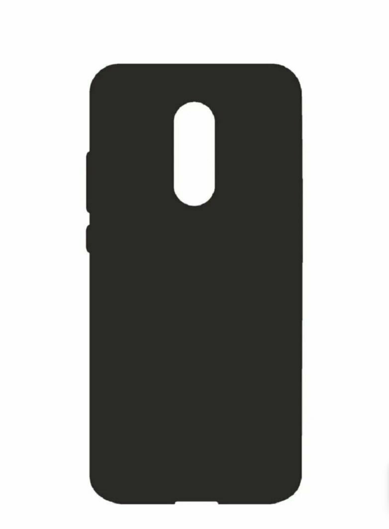 Силиконовый чёрный чехол для Xiaomi redmi Note 4x
