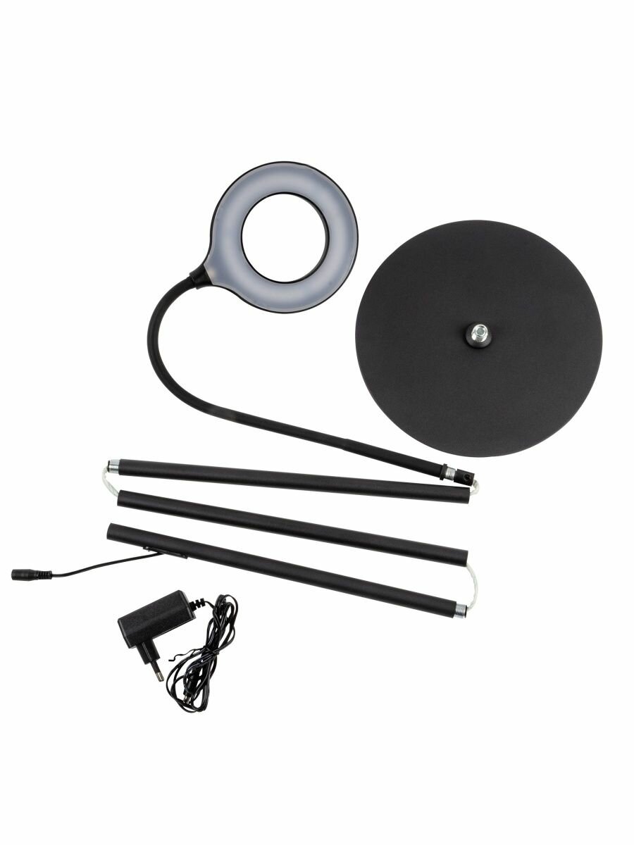 Картинки Торшер напольный светодиодный ULM-T610 7W/4500K/DIM BLACK UL-00010177