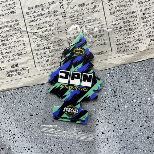 Изображение товара Ароматизатор для авто "Ёлочка" JPN hks style, Чёрный лёд / Resource Stickers