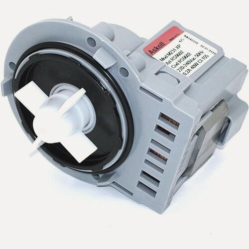 Изображение товара Насос сливной (помпа) Askoll 40 Вт M19/M47/M231XP/M332/M224XP для стиральной машины Samsung (медь)