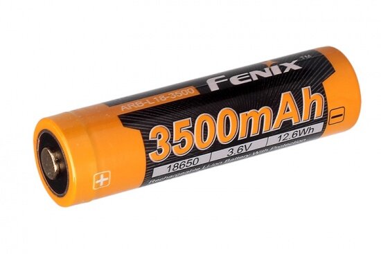 Fenix Аккумулятор Fenix ARB-L18-3500 18650 Li-ion 3500 mAh, защищенный