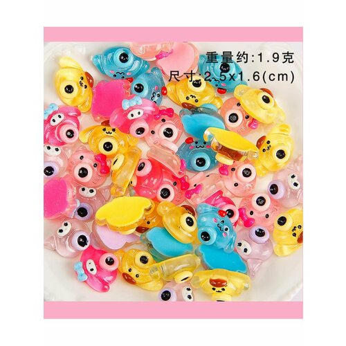 Украшения для кремового клея - 10 шт.