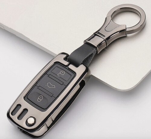 Изображение товара Чехол-брелок MyPads M-161102 для автомобильного ключа зажигания, противоударный, серый