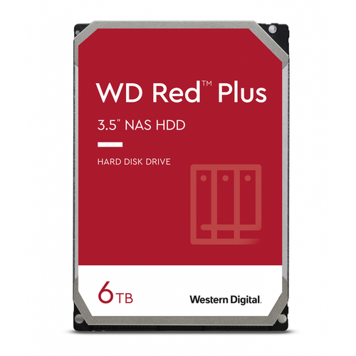 Жесткий диск 35 WESTERN DIGITAL WD Red Plus 6 ТБ SATA III 256 Mb 5400 rpm WD60EFPX 2132000₽