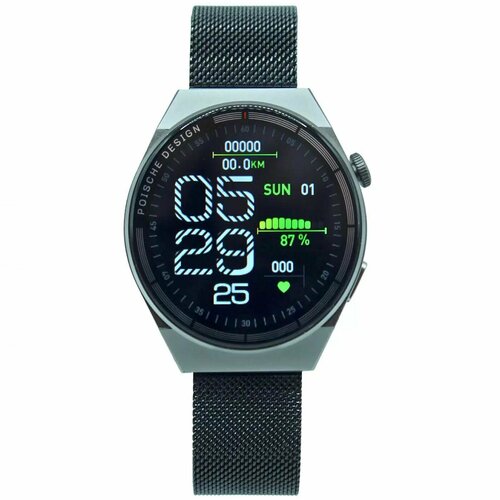 Смарт часы GT8 MAX Умные часы GT8 MAX черные с двумя ремешками наручные мужские фитнес и шагомер с сенсорным экраном для Android и iOS NFC 299700₽