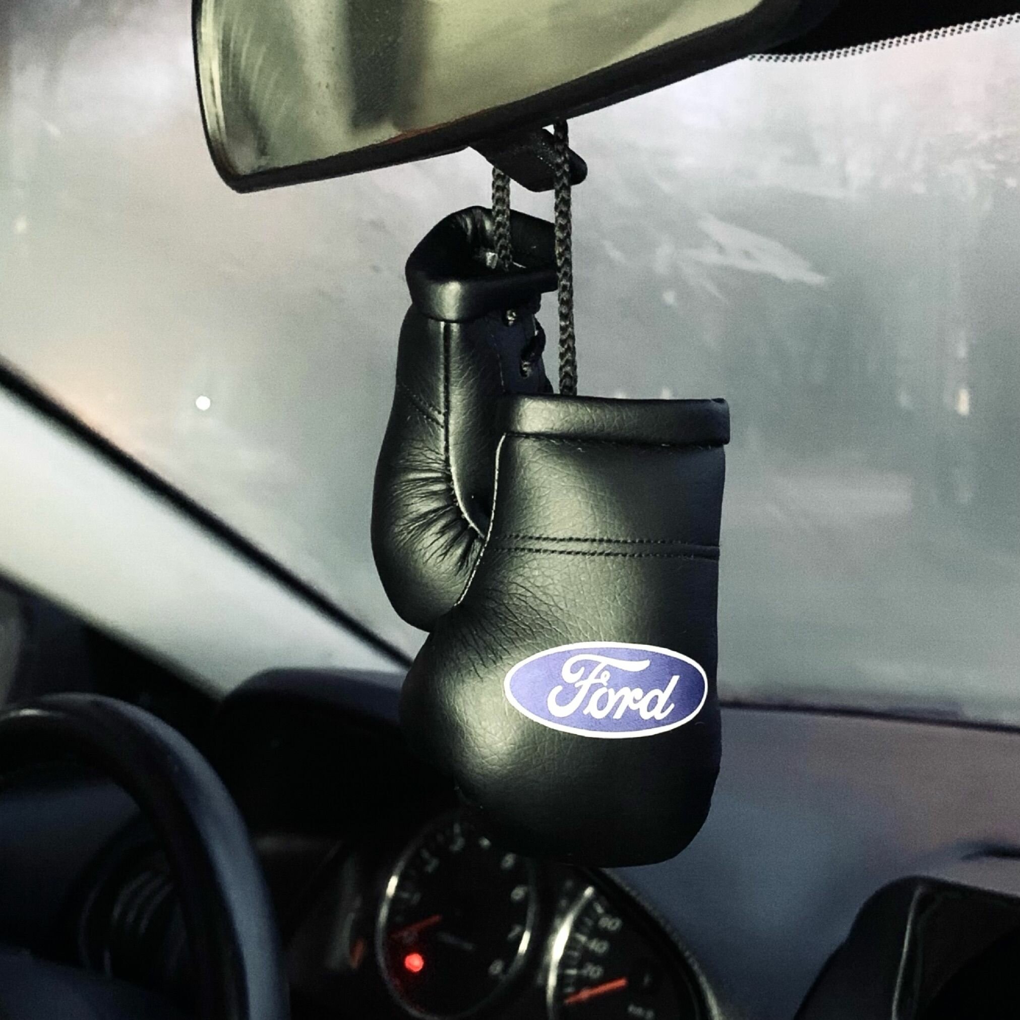 Сувенирные боксерские перчатки Ford/Брелок перчатки/Подвеска на зеркало автомобиля