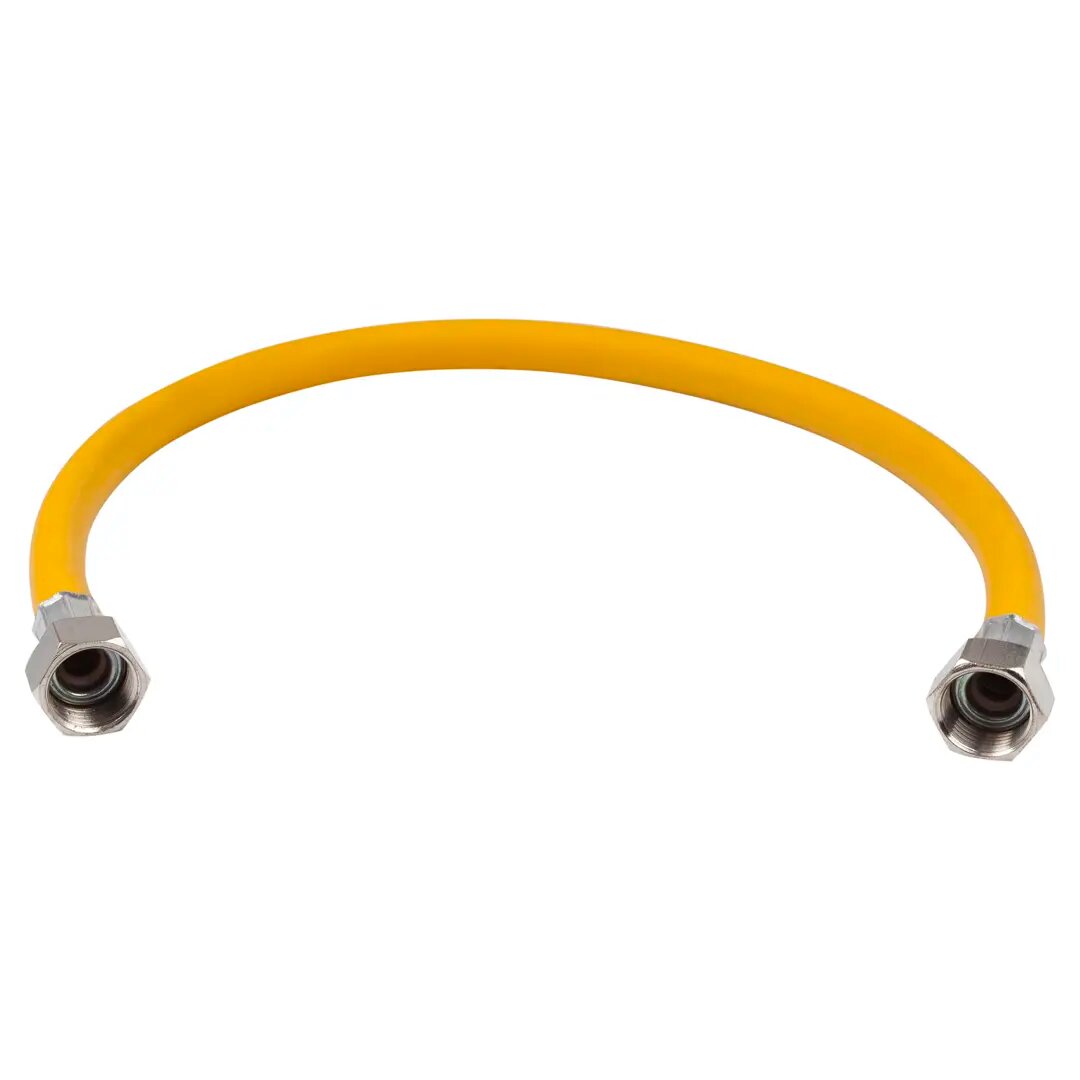 фото Газовый шланг армированный Tuboflex 1/2", внутренняя резьба - наружная резьба, 1.5 м