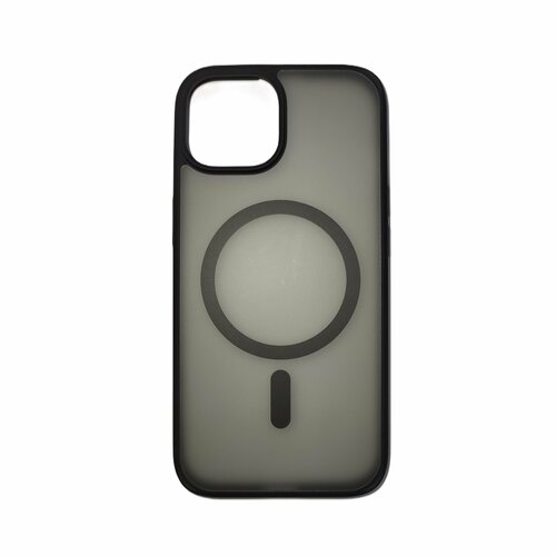 ClipCase UGREEN LP748 (25400) Classy Matte Magnetic Protective Case для iPhone 15 6.1'. Цвет: прозрачный для Apple iPhone 15 черный, прозрачный черный, бесцветный