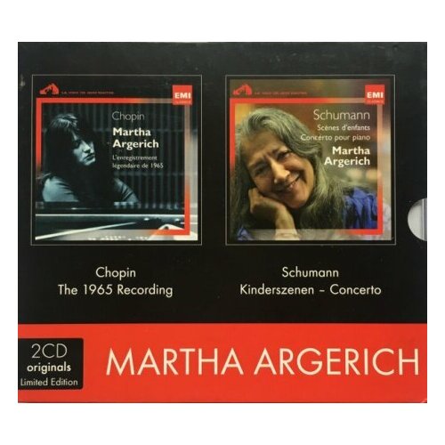 Компакт-Диски, EMI, MARTHA ARGERICH - Schumann: Scenes DEnfants (CD) audio cd рахманинов этюды картинки op 33 op 39 прелюдии op 23 op 39 святослав рихтер 1 cd