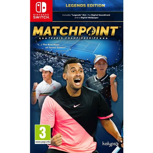 Matchpoint: Tennis Championships Legends Edition Русская Версия (Switch) minecraft legends deluxe edition switch русская версия