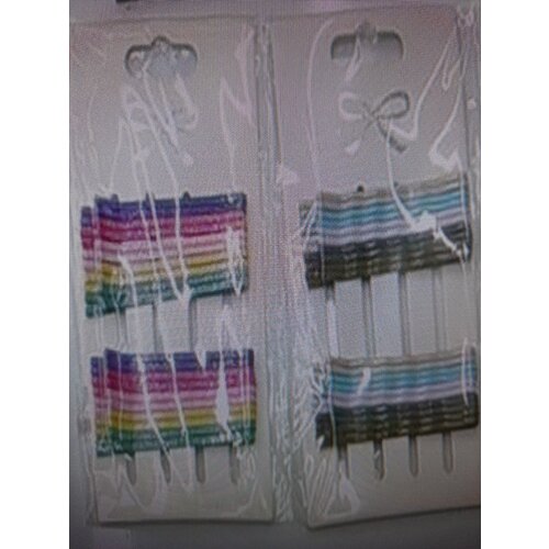 Набор невидимок 20 шт цвет. 6 см