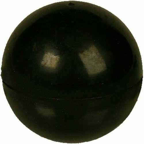 Игрушка для собак, мяч цельнорезиновый, черный 6.5 см, 1 шт. зооник мяч цельнорезиновый 5 см 0 1 кг 5 штук