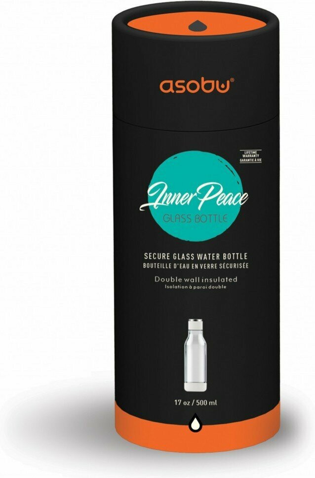 Термобутылка Asobu INNER PEACE 500 мл, синий - фотография № 5