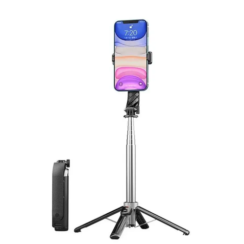 Селфи-палка с лампой-подставкой для телефона PD-P06
