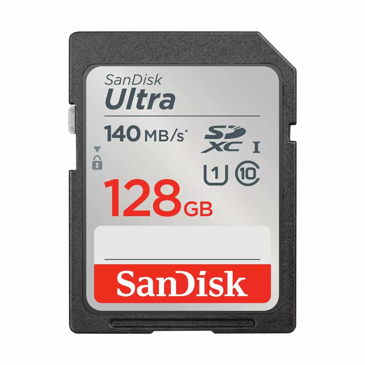 Карта памяти 128Gb - SanDisk Ultra SDXC Class 10 UHS-I SDSDUNB-128G-GN6IN