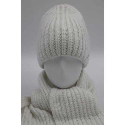 фото Шапка , размер 56/58, белый без бренда