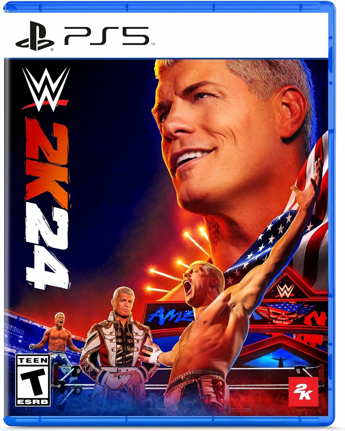 Игра WWE 2K24 (PlayStation 5 Английская версия)