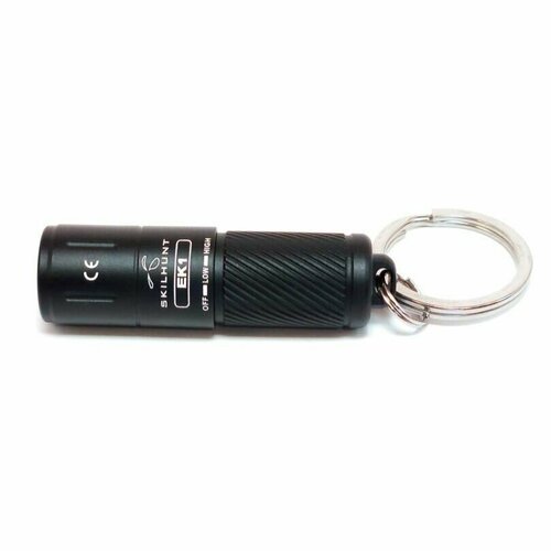 Фонарик Skilhunt EK1 Nichia 219F-V2 180-Люмен Black, 5000K (High CRI)