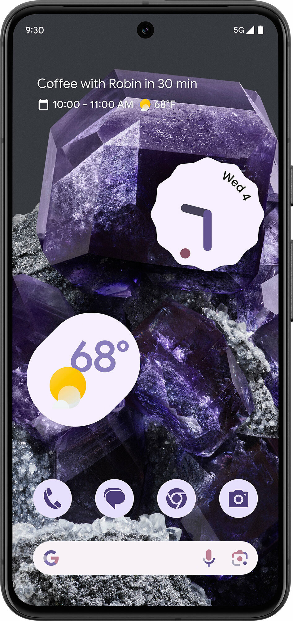 Смартфон Google Pixel 8 8/128ГБ , Dual: nano SIM + eSIM, Глобальная версия, русский, google play серый — фото 1