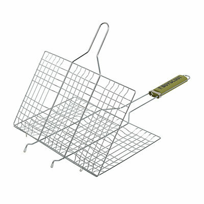 Решетка-гриль BOYSCOUT для 6 порций блюд+веер 54(+5)x33x22x2,5cм 61313 для 6 порций блюд+веер