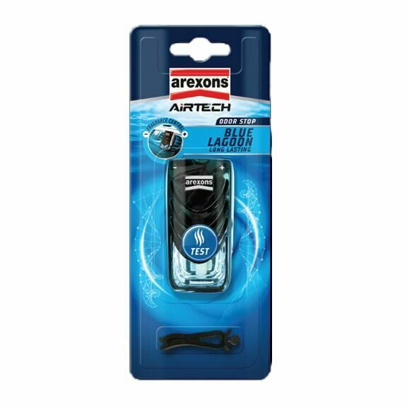 AREXONS Airtech Сar Perfume BIUE LAGOON Автопарфюм жидкий во флаконе"Голубая Лагуна" 7 мл./14211