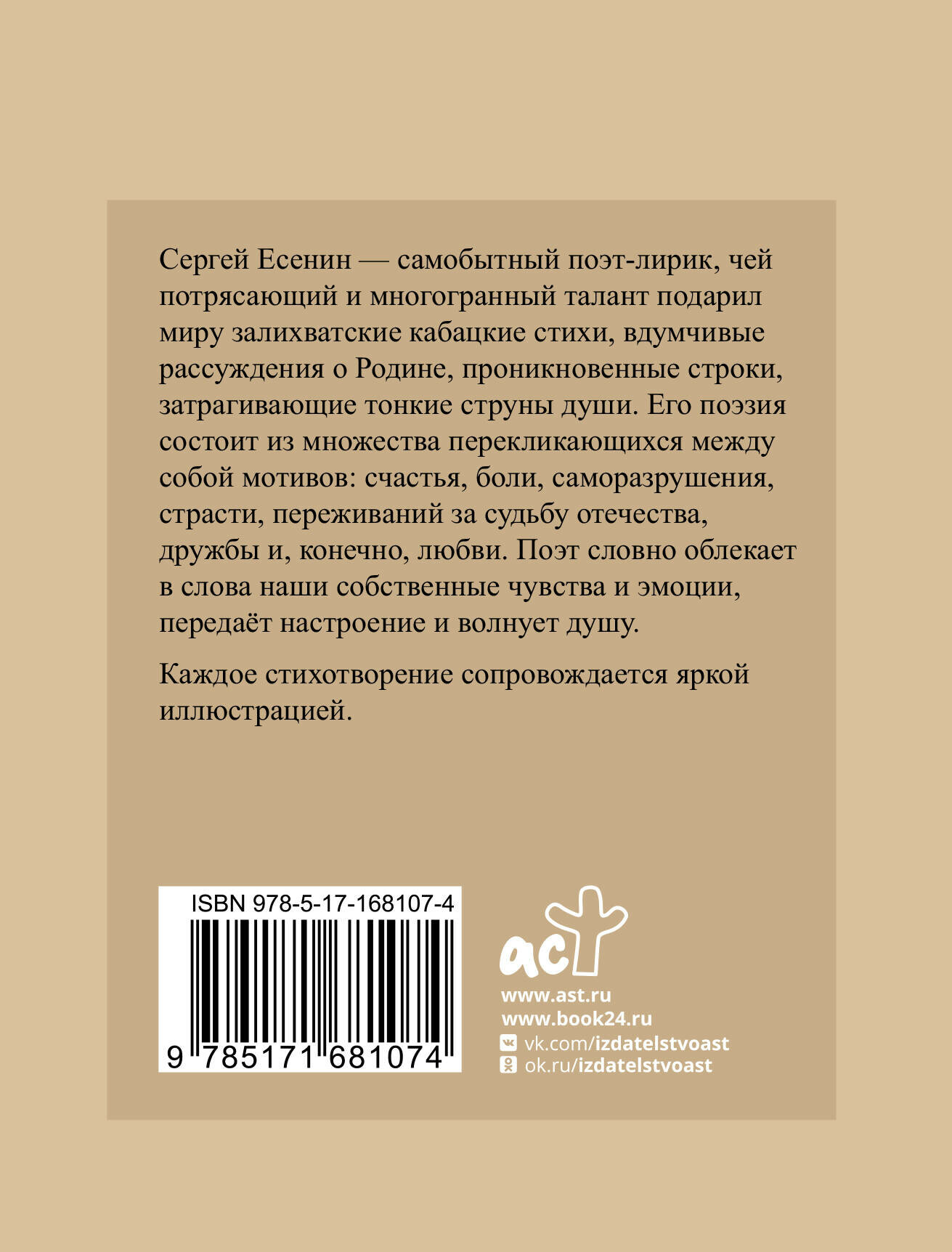 Есенин. Избранная лирика с иллюстрациями - фото №3