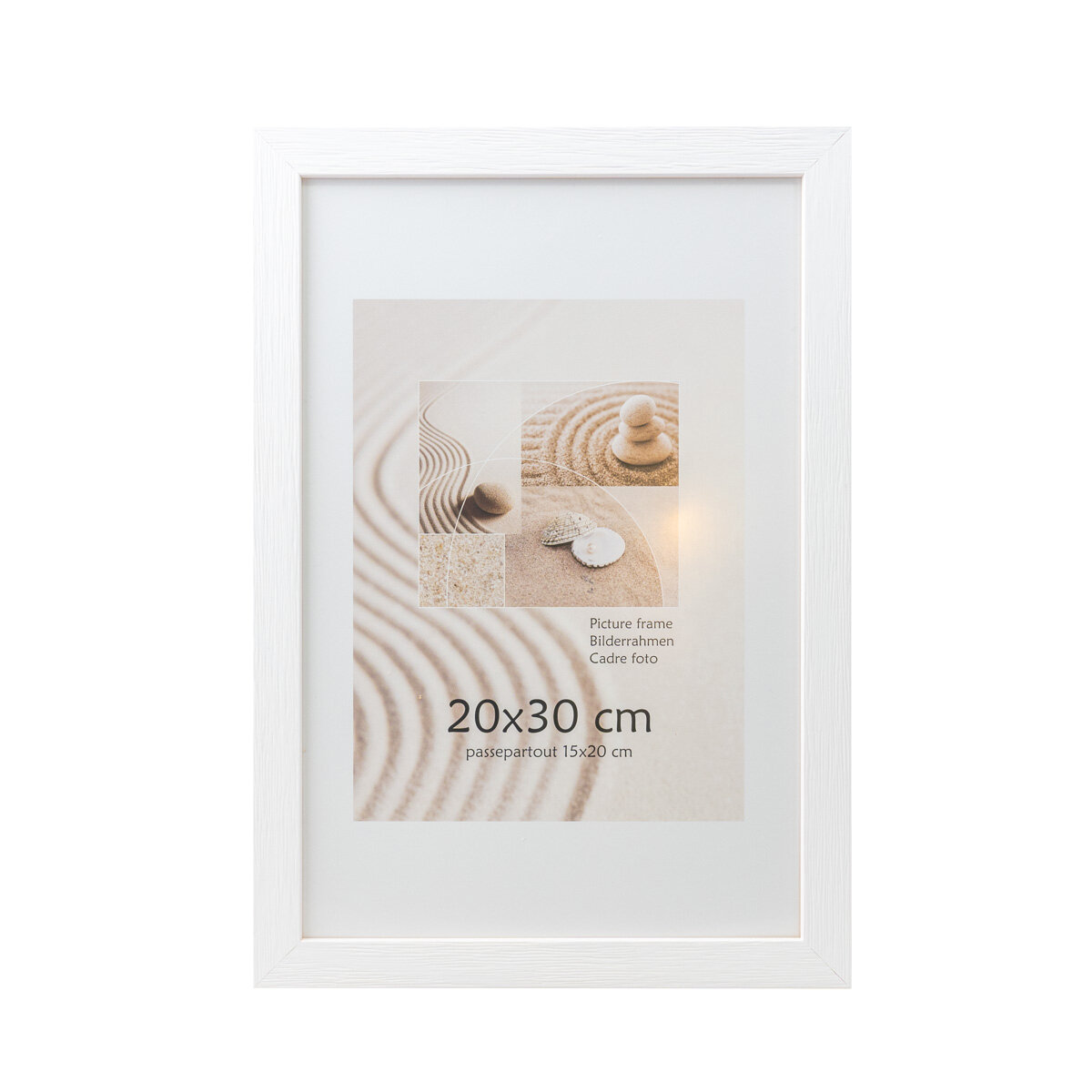 Фоторамка INNOVA 323-400 белая деревянная 20x30 см