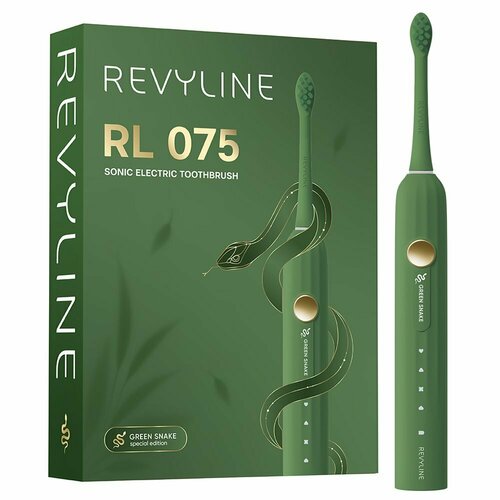 Электрическая зубная щетка Revyline RL 075 Special Color Edition Green Snake 749000₽