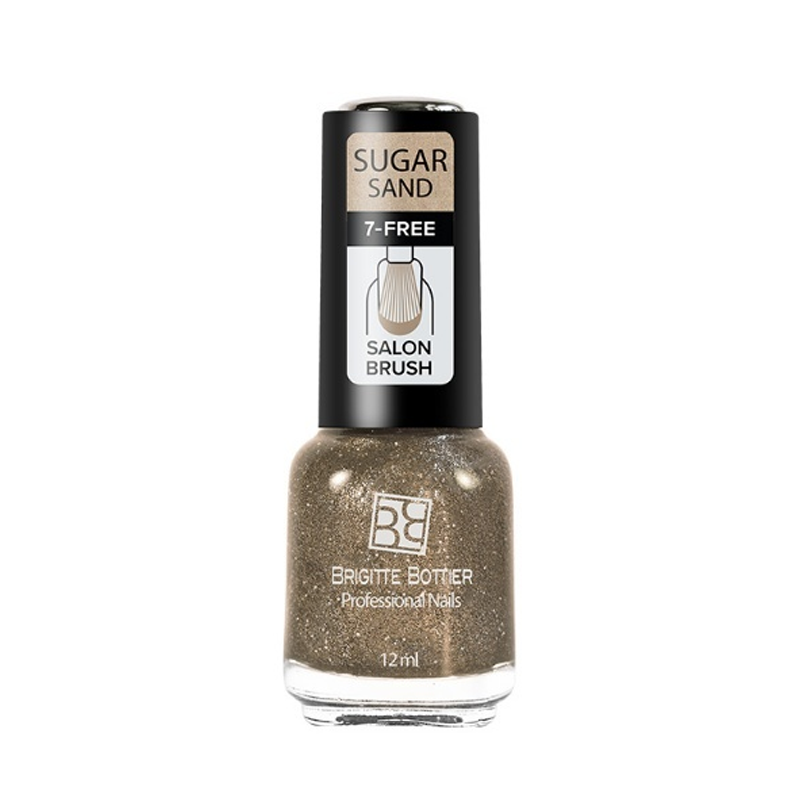 Лак для ногтей Brigitte Bottier SUGAR SAND т.315 Искрящийся коричневый 12 мл