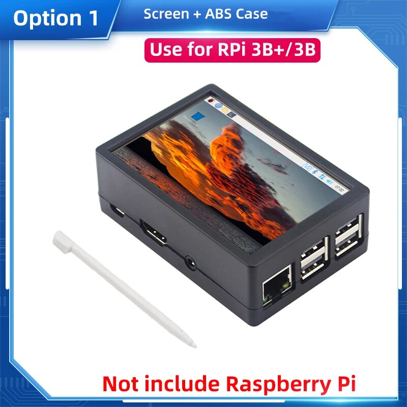 SHCHV Сенсорный экран 3,5 дюйма для Raspberry Pi 4/3B+/3B