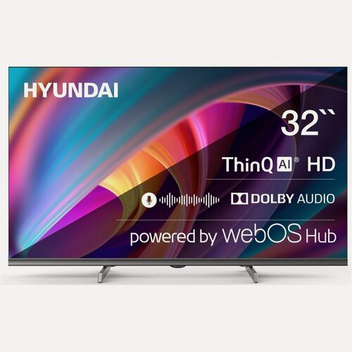 Изображение товара Телевизор 32" Hyundai H-LED32BS5100 (HD 1366x768, Smart TV) черный