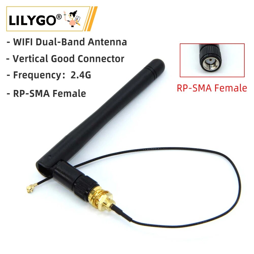 LILYGO RP-SMA WIFI Антенна 2.4G