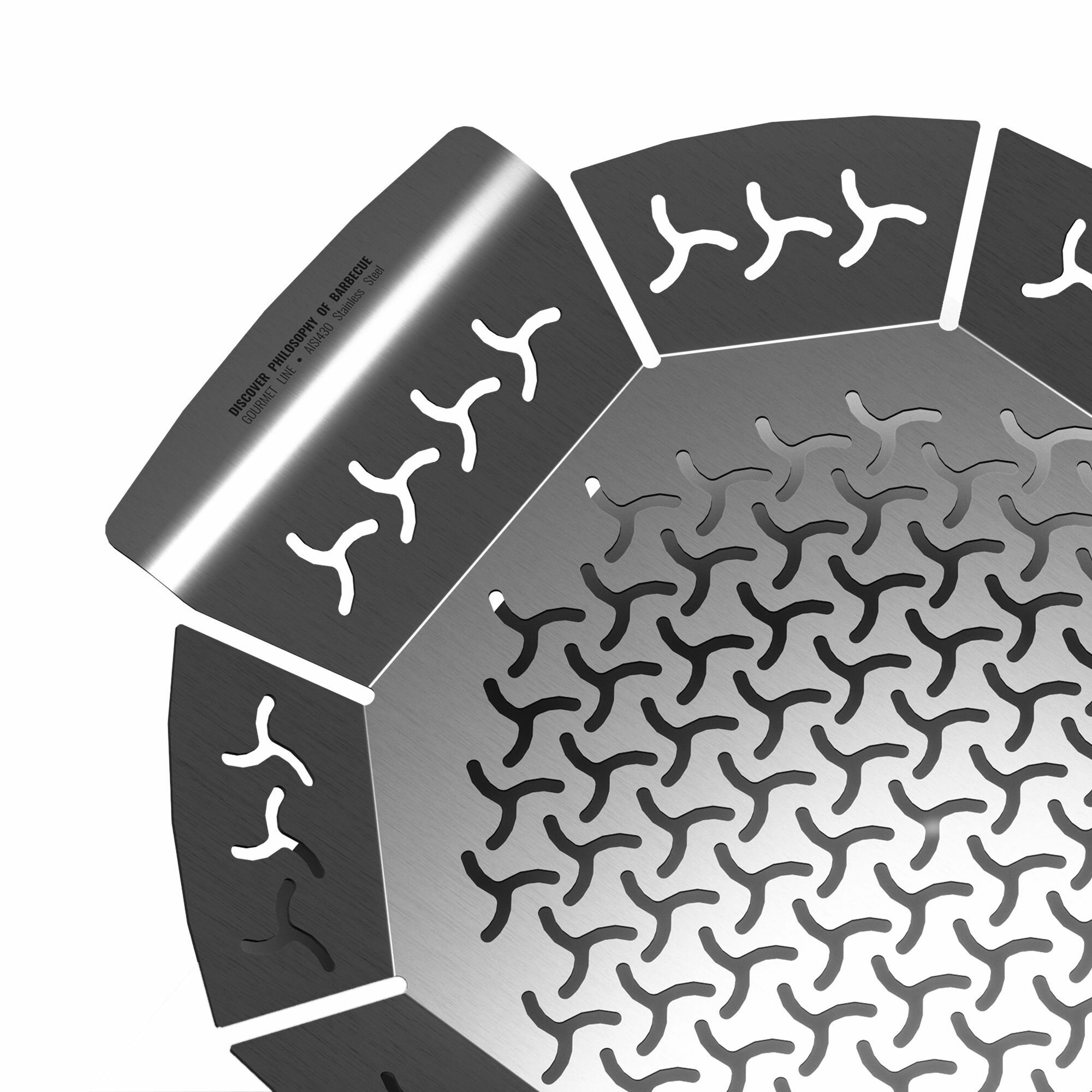 Противень-корзина квадратный 800 Degrees Square Grill Basket - фото №12