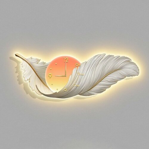 Настенные часы DUTRIEUX Feather Plugged In Белый 11958₽