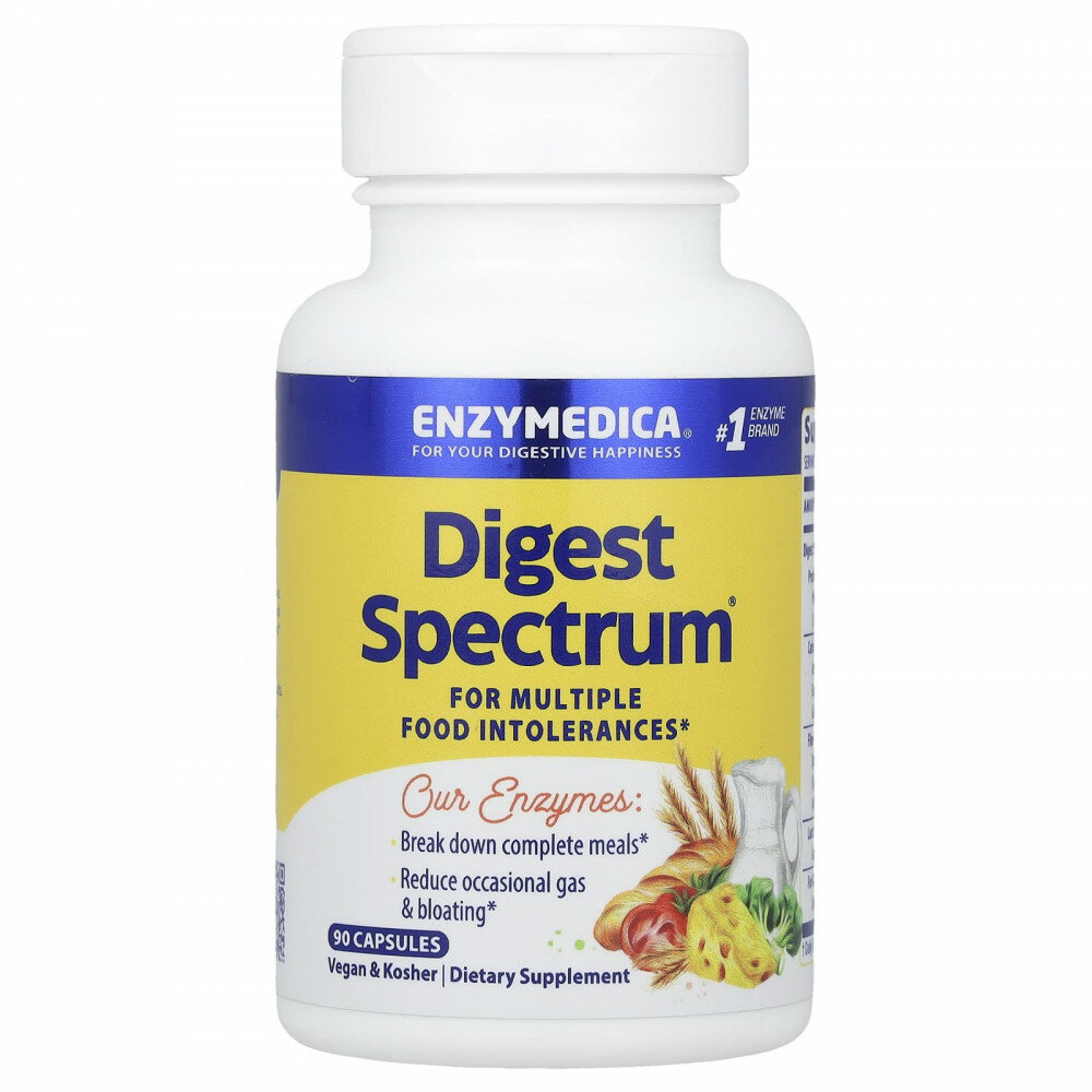 Enzymedica, Digest Spectrum®, 90 капсул