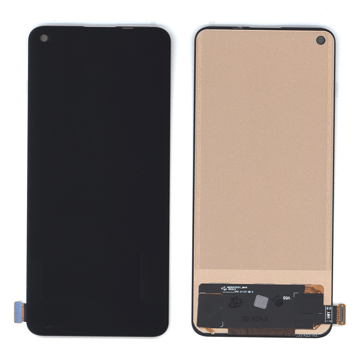 Дисплей для OnePlus Nord 2 в сборе с тачскрином TFT черный