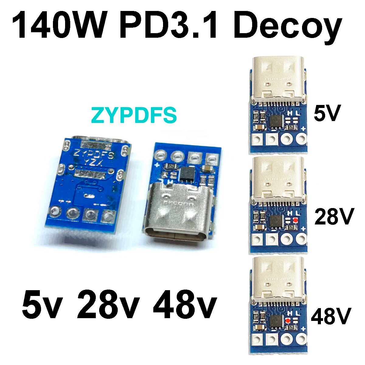 USB TYPE-C PD Адаптер 140W